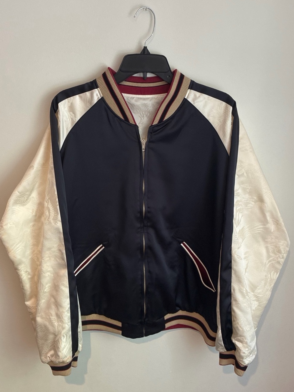 Beams Plus Reversible Oriental Bomber Jacket - XL